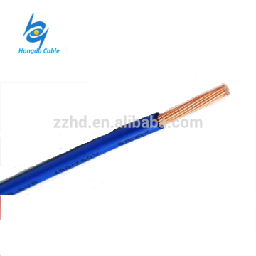 Cables e hilos de cobre de un solo núcleo Cable de la carcasa Cable eléctrico